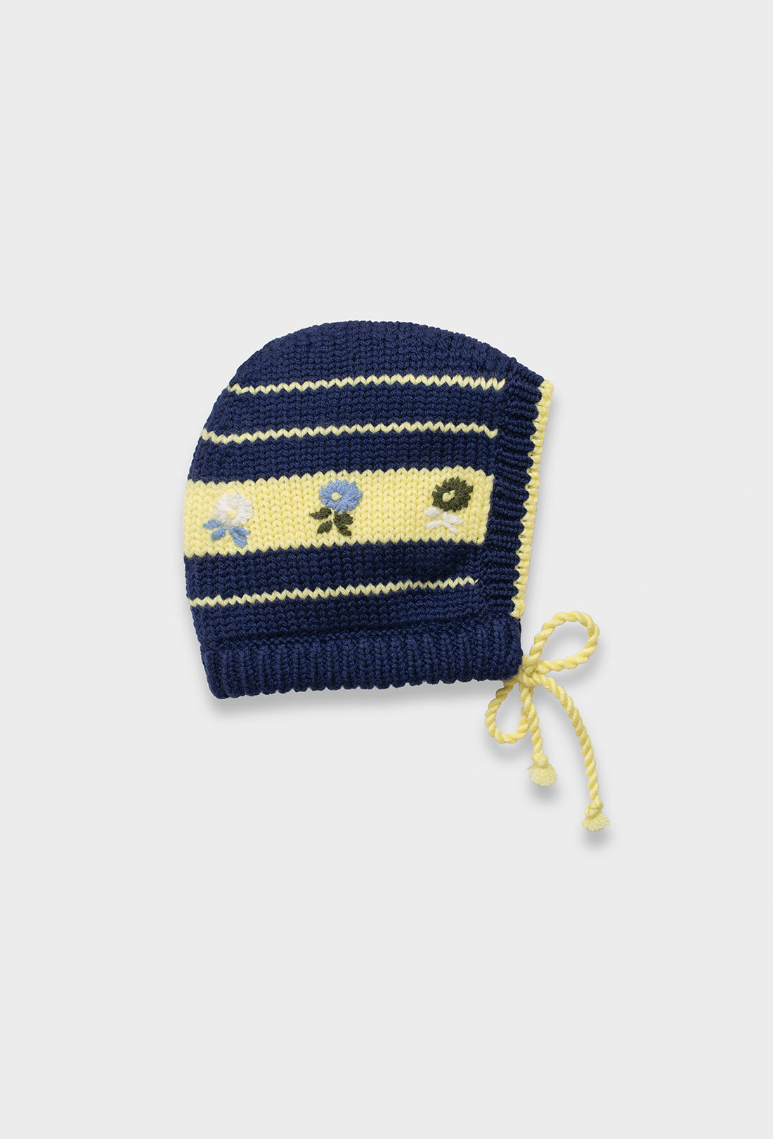 Artemis Baby &amp; Kids Bonnet - Navy/Limelight Yellow