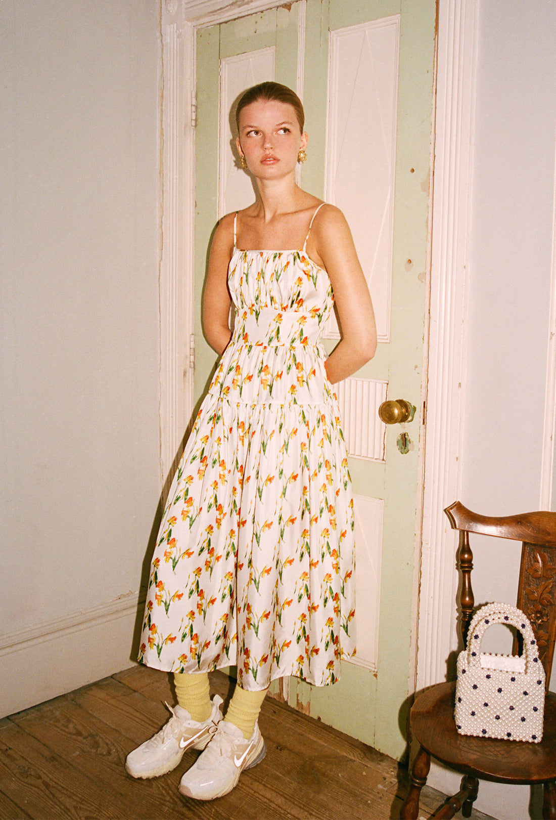 Domino Dress - Daffodil