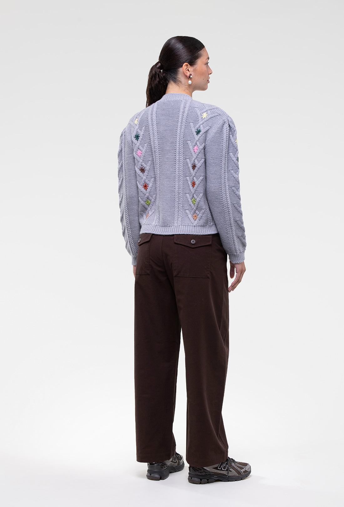 Erwin Cardigan - Grey/Multi
