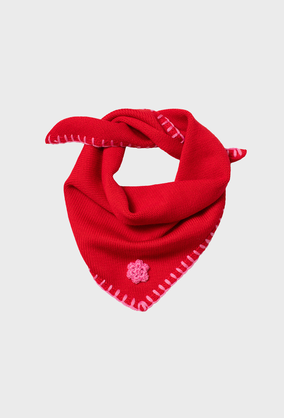 Evelina Scarf - Red/Pink