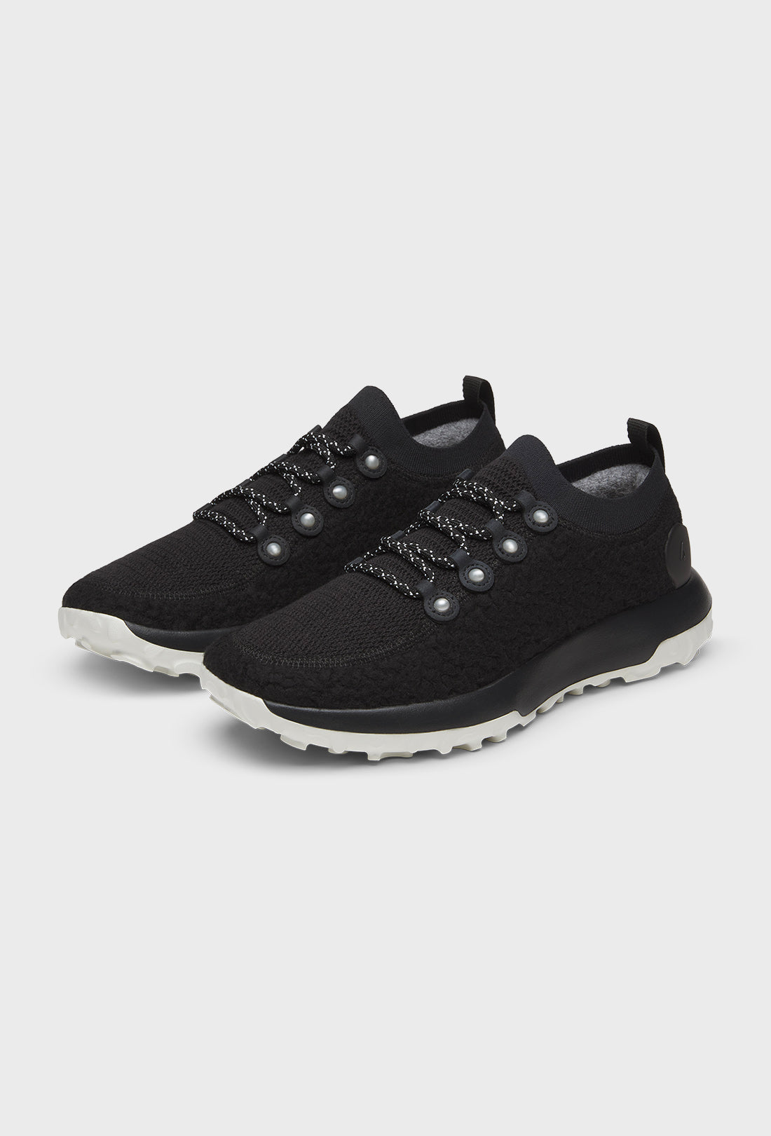 Shrimps x Allbirds Trail Runner Fluff - Black/Pearl