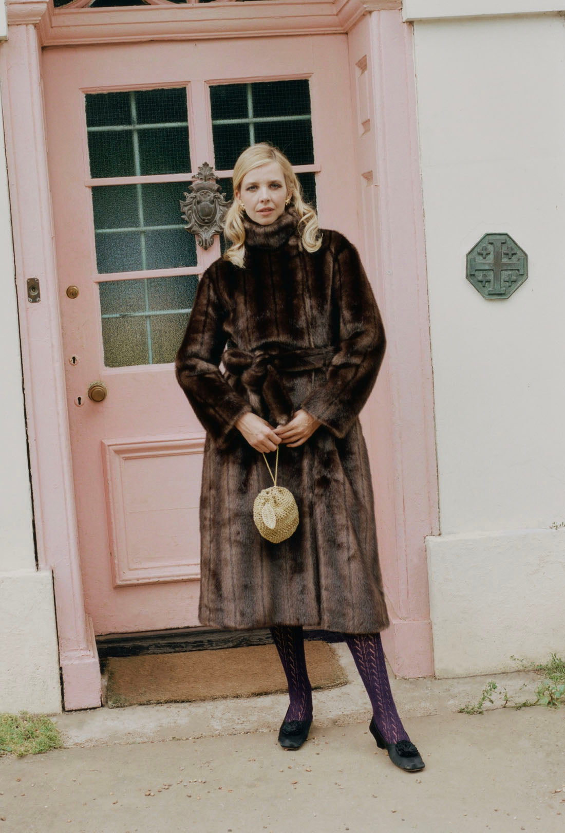 Geneva Coat - Faux Mink