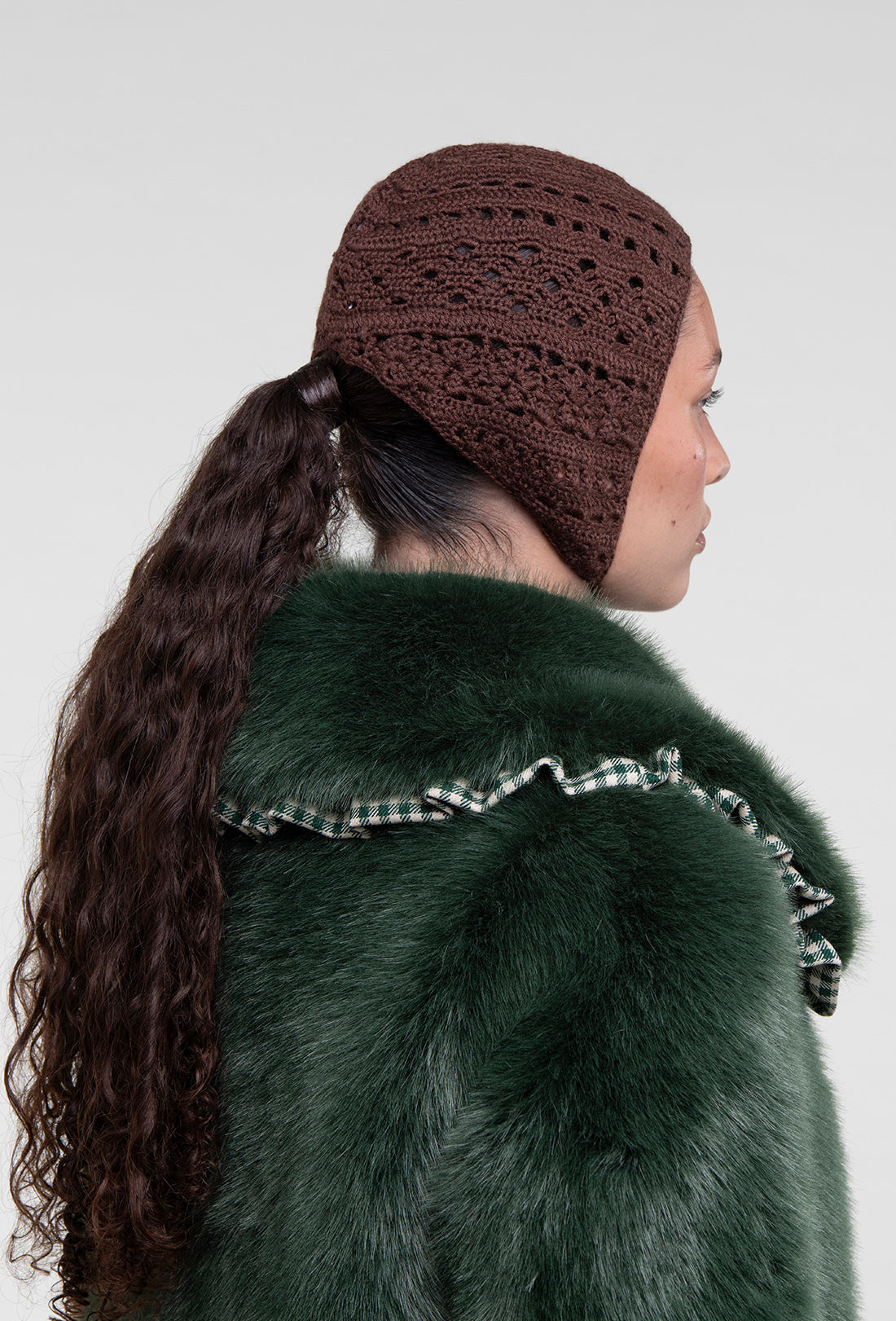 Goldrush Bonnet - Chocolate Brown