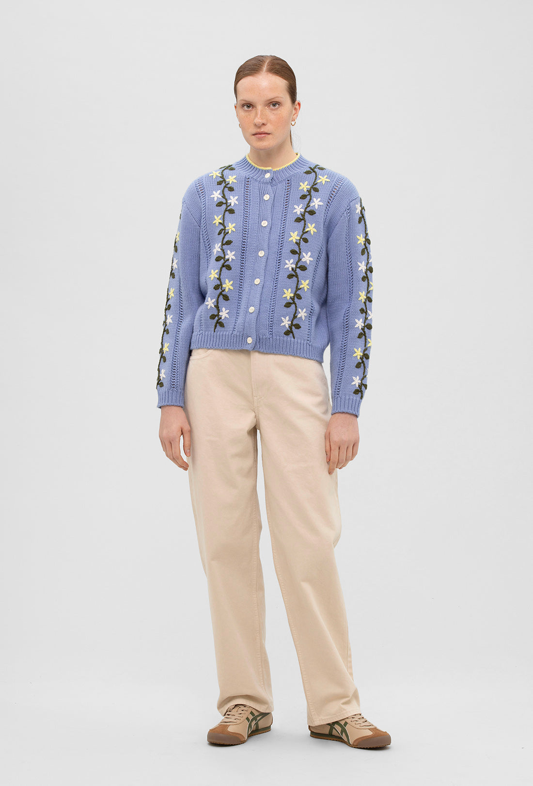 Hesper Cardigan - Greek Blue/Multi