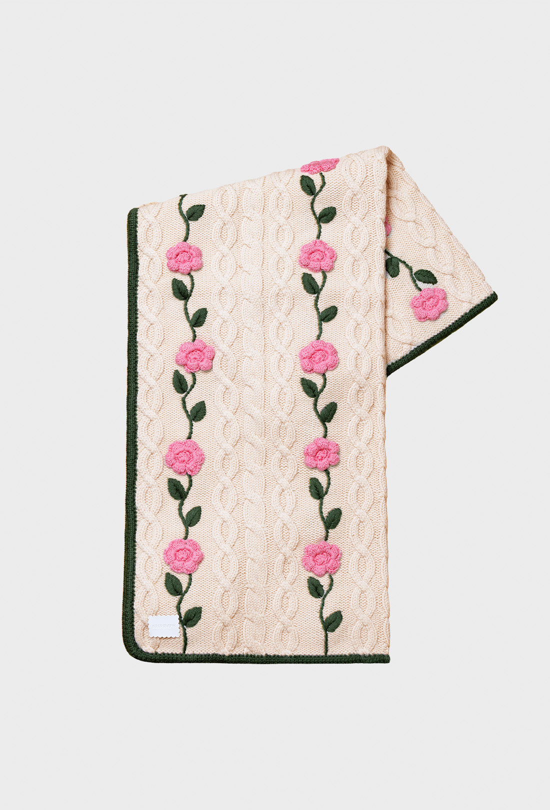 Hilda Baby Blanket - Peanut/Pink