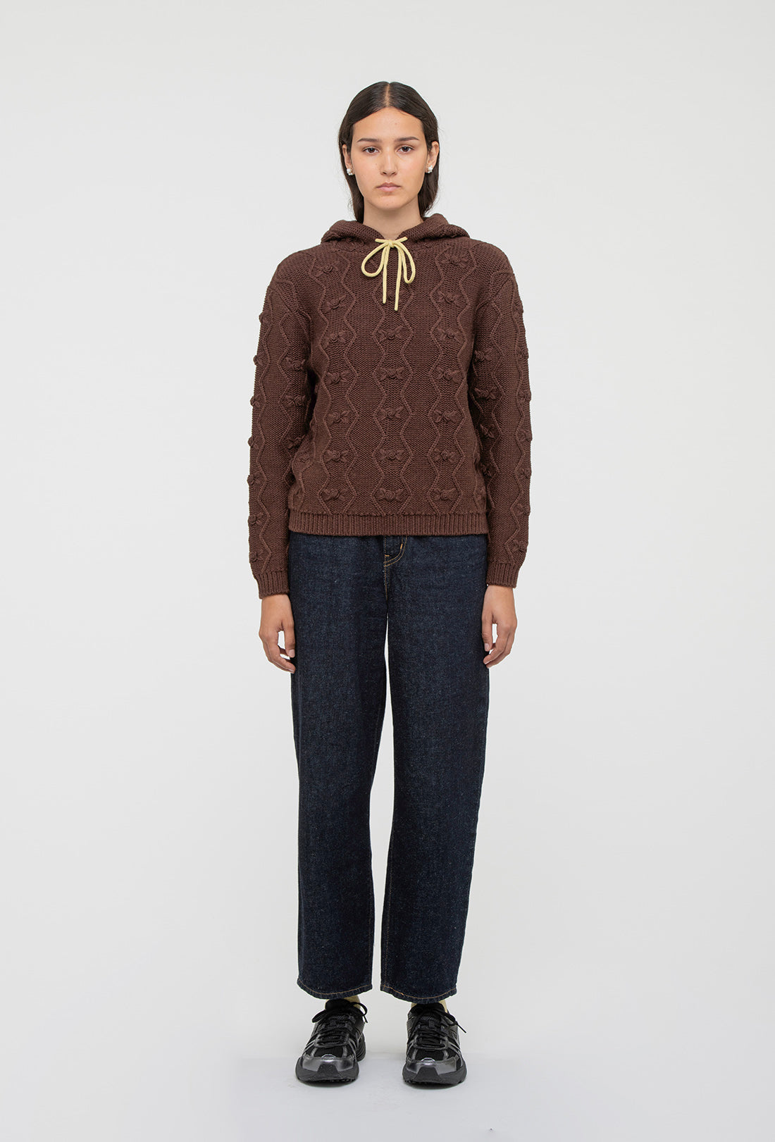 Junie Hoodie - Chocolate Brown
