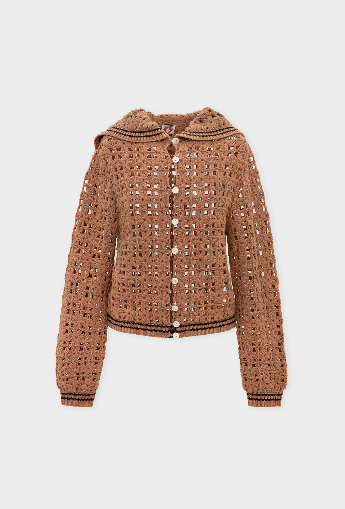 Magic Cardigan - Tan/Black