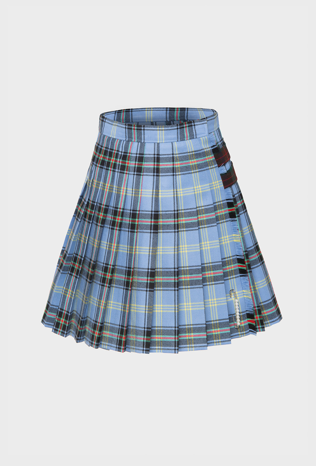 Murphy Skirt - Blue Tartan