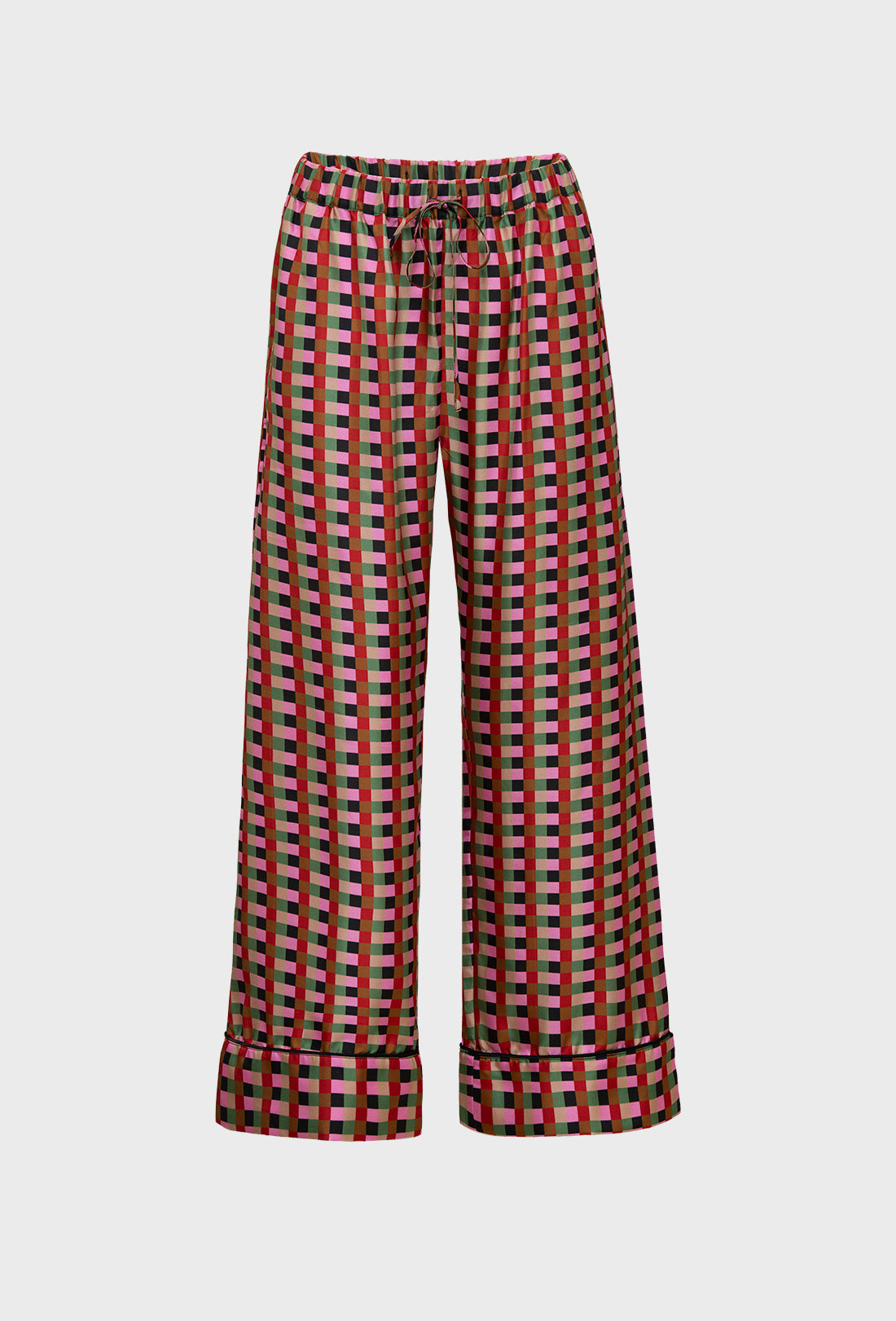 Nixi Pyjama Bottoms - Multi/Grid