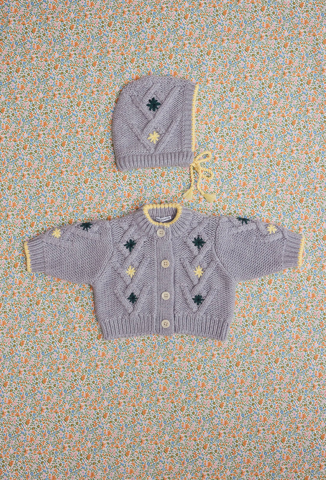 Ohio Baby &amp; Kids Cardigan - Light Grey/Multi