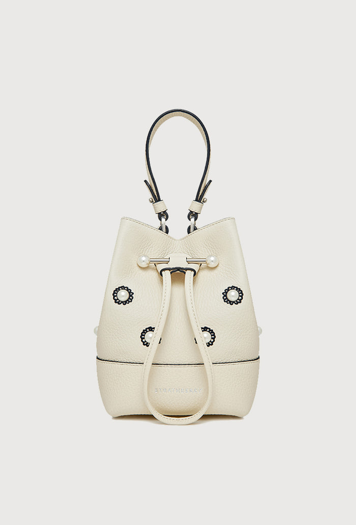 Shrimps x Strathberry Osette Bag - Vanilla