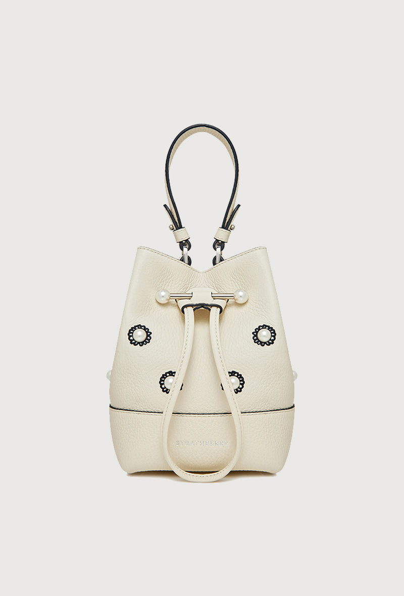 Shrimps x Strathberry Osette Bag - Vanilla