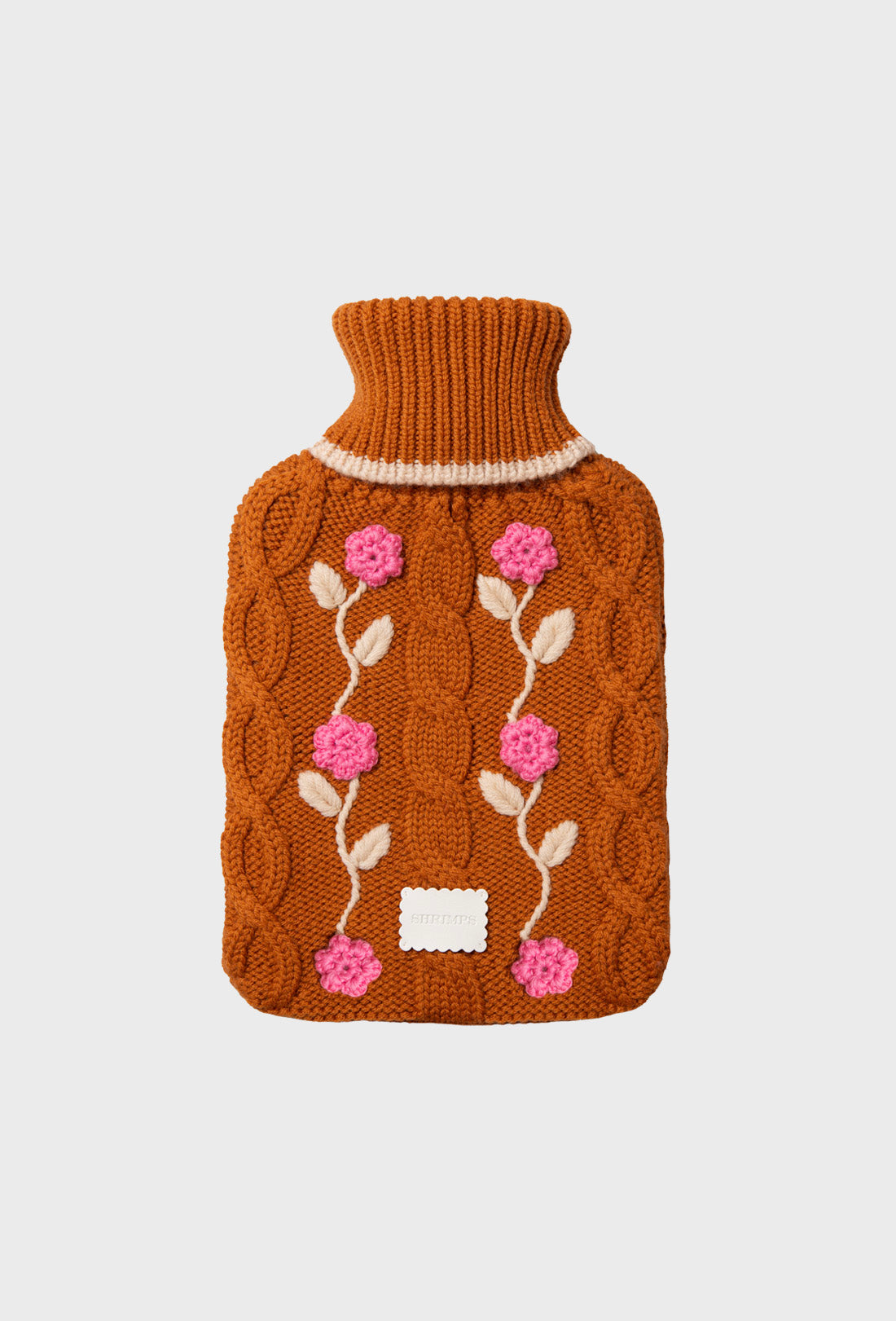 Zyla Hot Water Bottle - Cinnamon/Pink