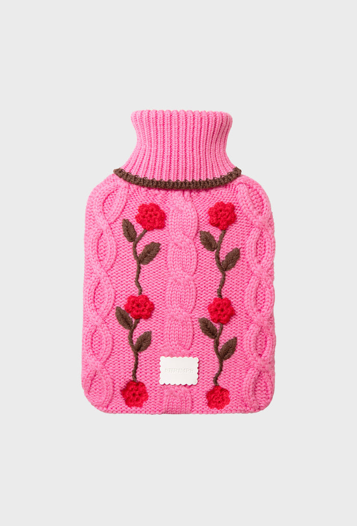 Zyla Hot Water Bottle - Bubblegum/Red