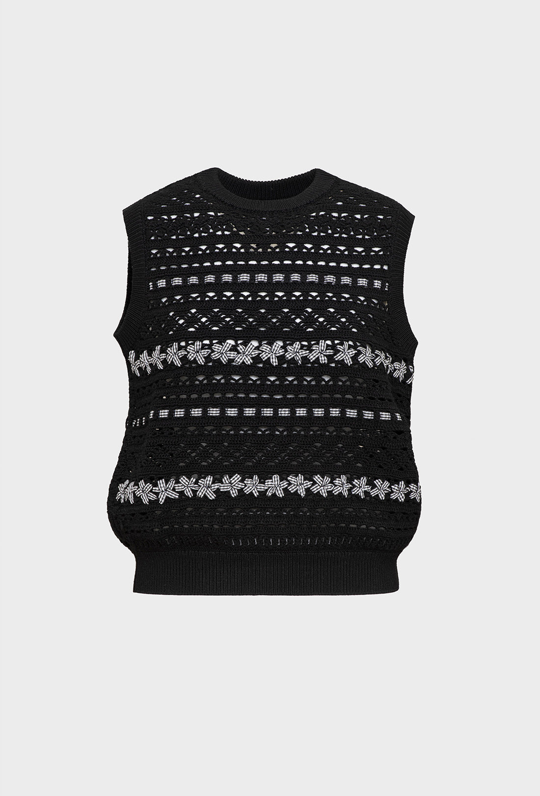 Salem Vest - Black Gingham