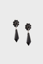 Frost Earrings - Black/Silver