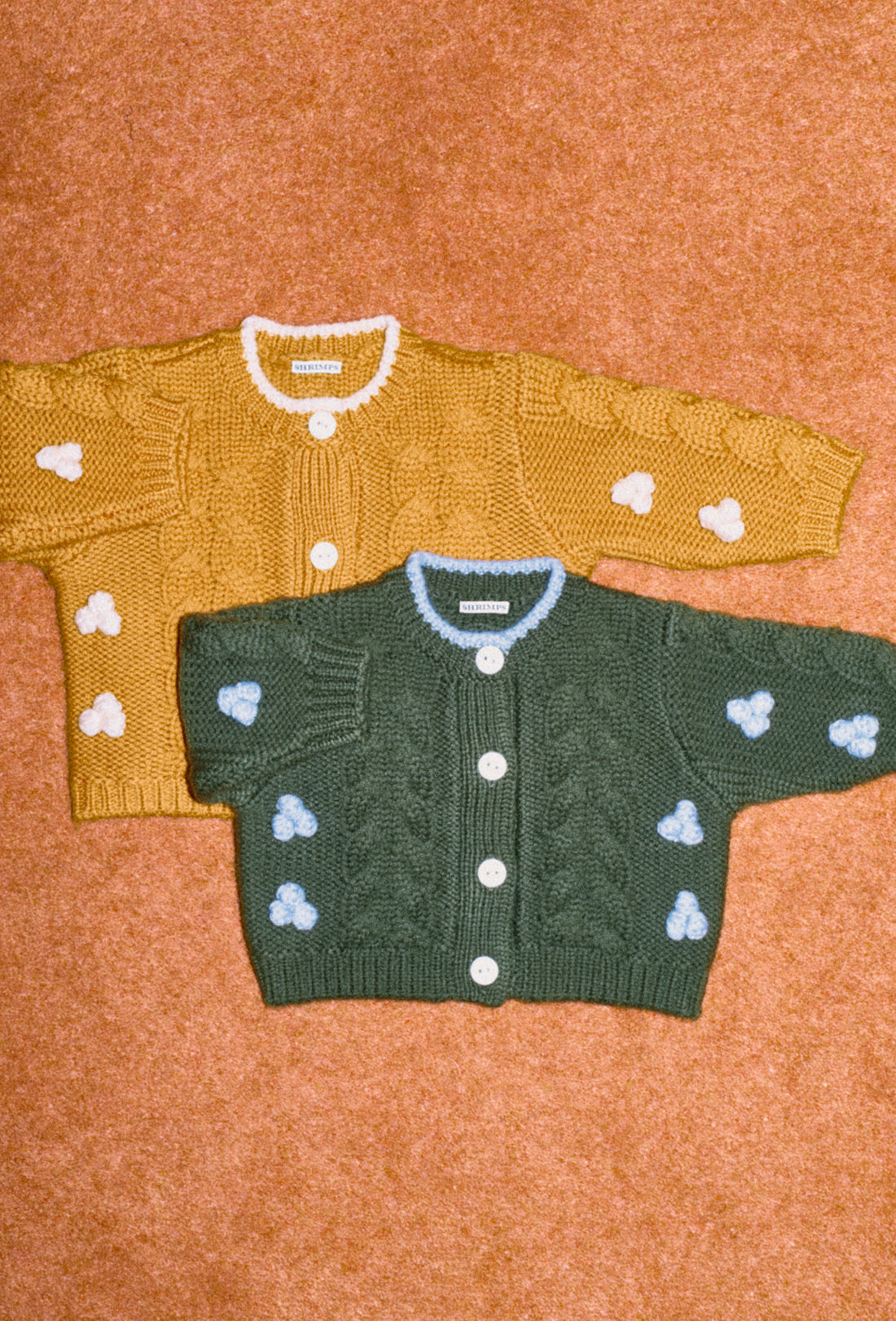 Silos Baby &amp; Kids Cardigan - Cinnamon/Peanut