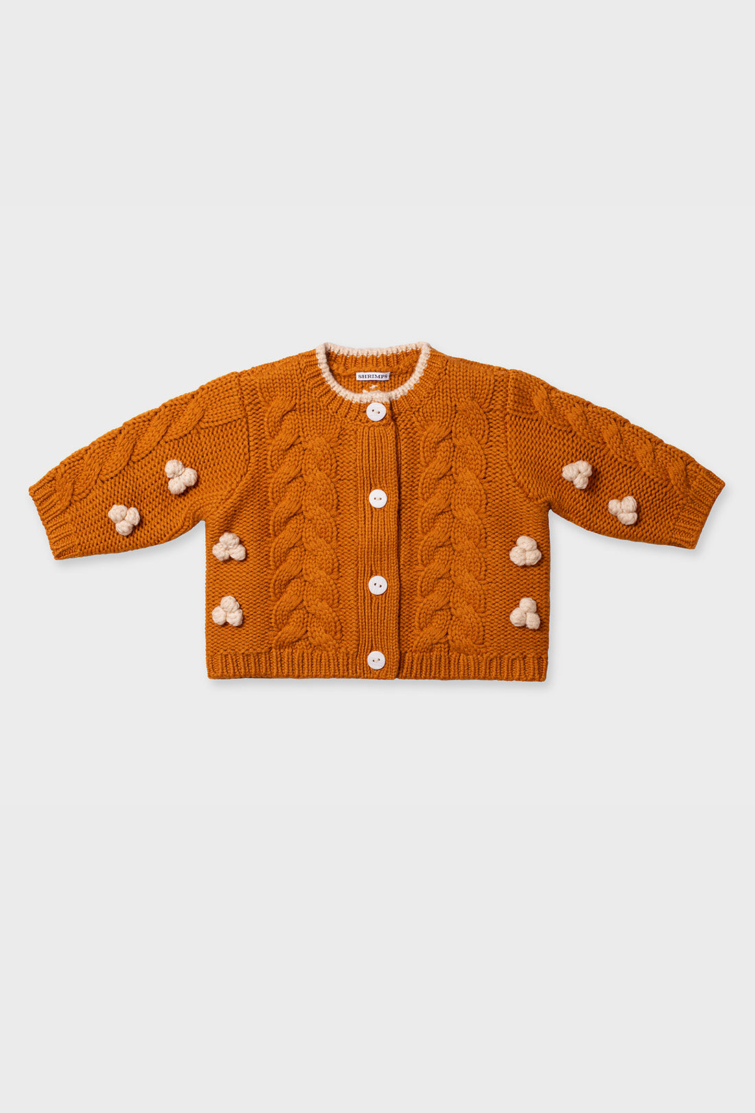 Silos Baby &amp; Kids Cardigan - Cinnamon/Peanut