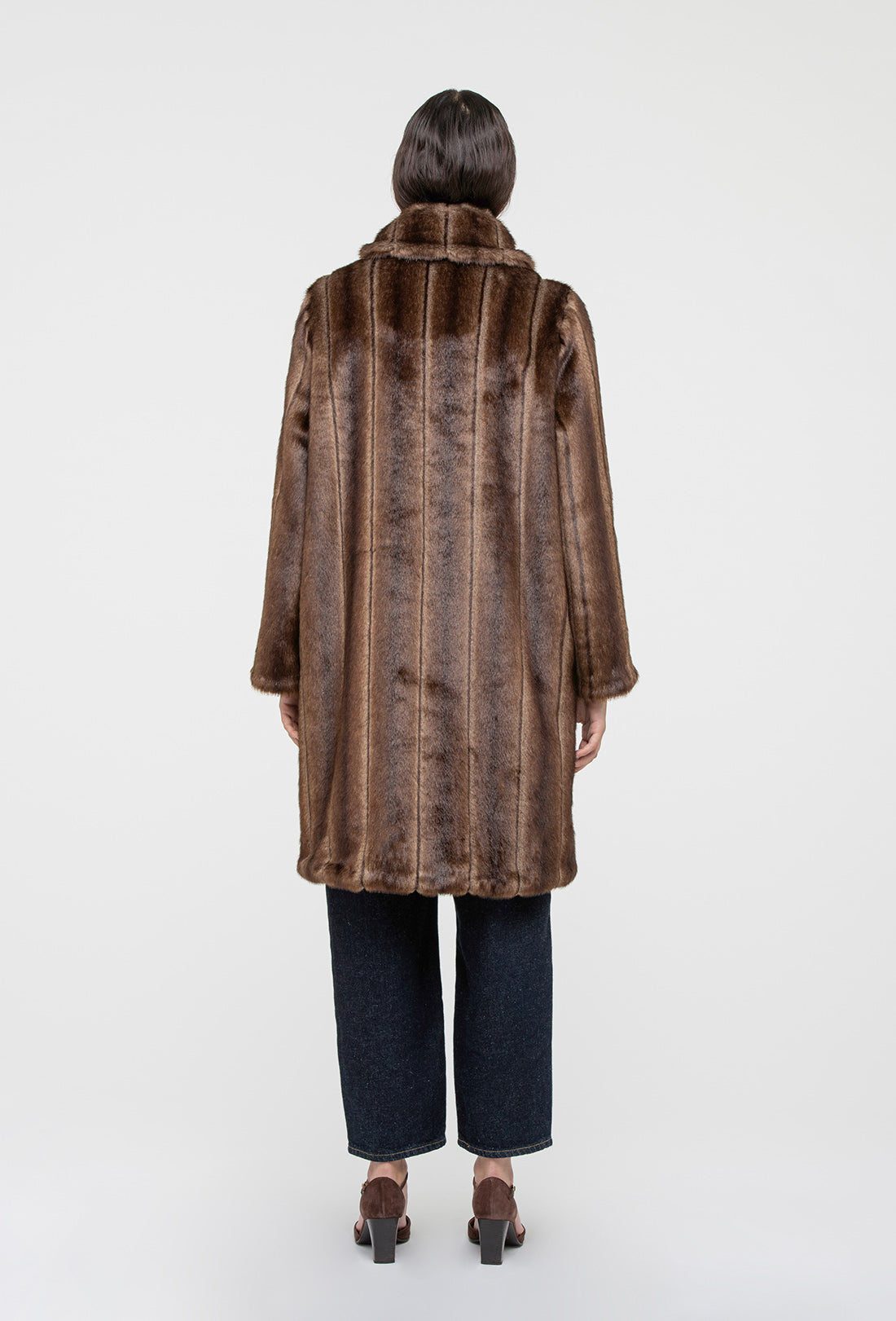 Vincent Coat - Faux Mink