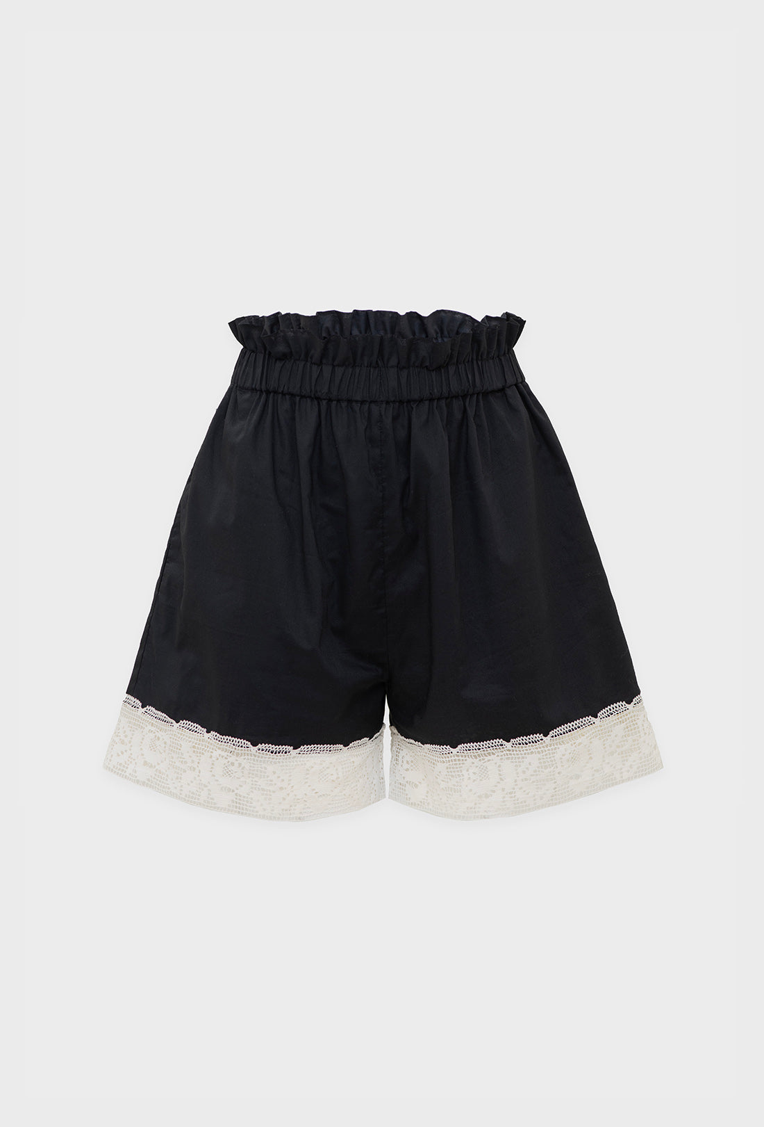 Zaza Shorts - Black/Cream