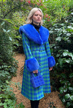 Balthasar Coat - Green/Blue