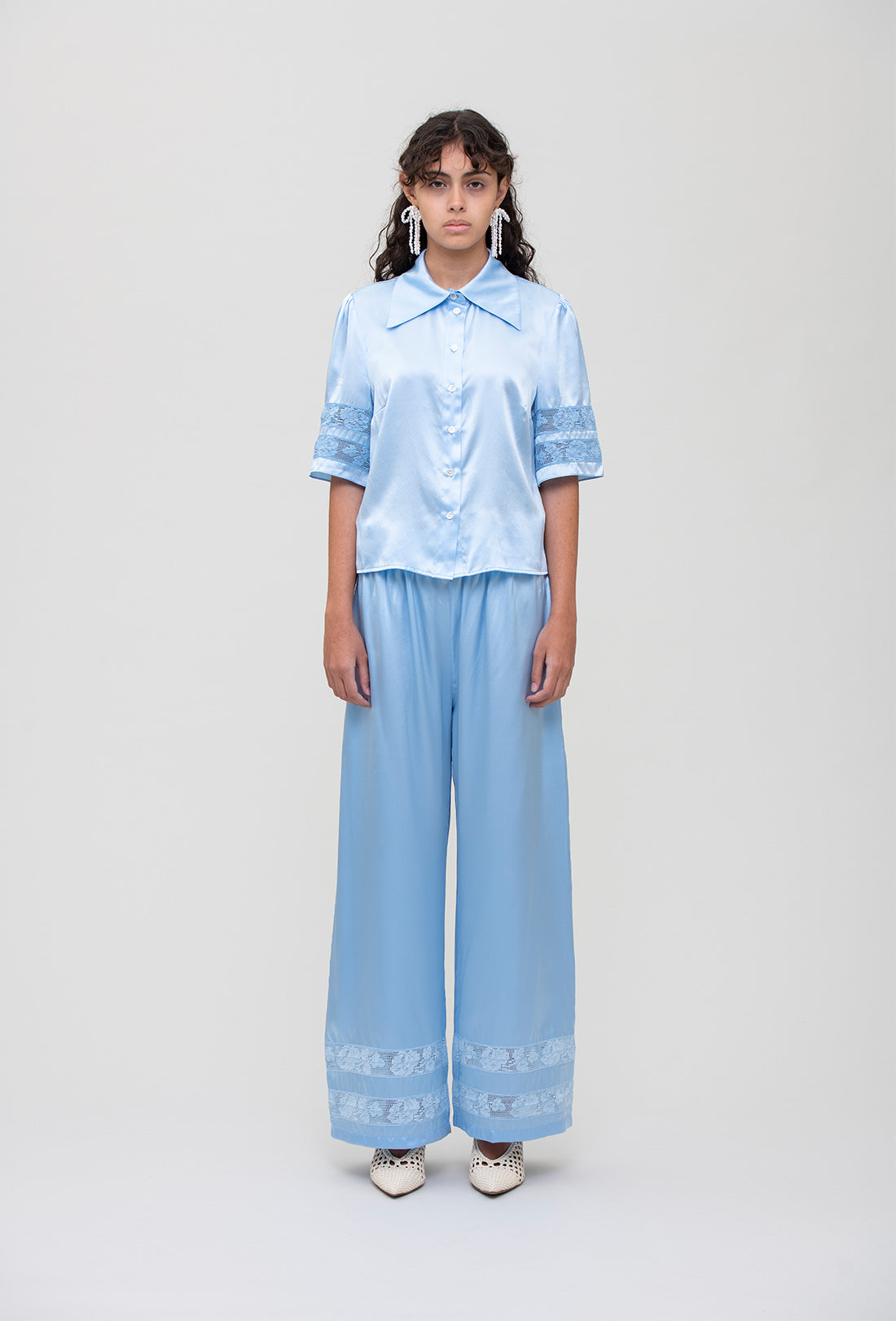 Libra Trousers - Bluebell