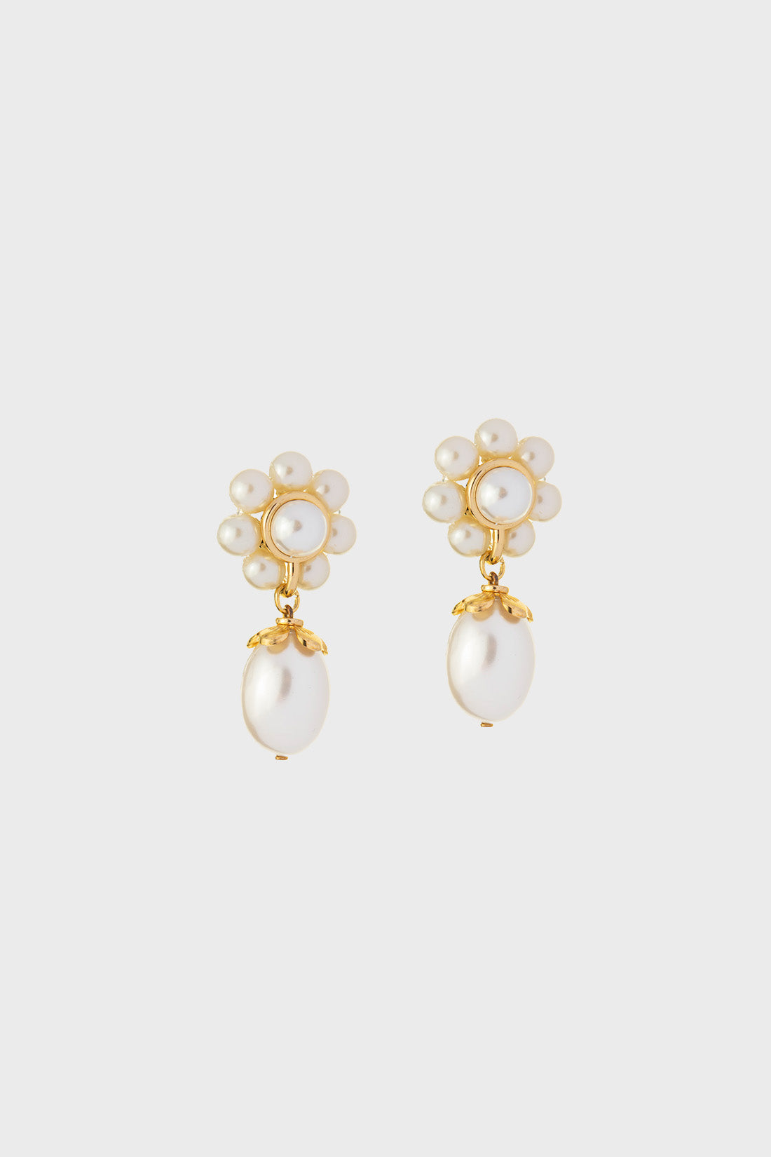 Marti Earrings - Cream