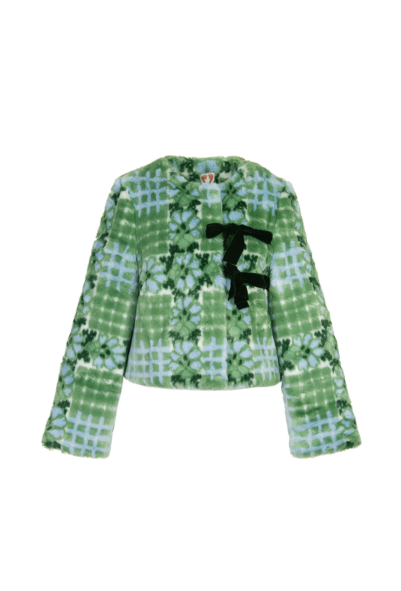 Lucas Jacket - Floral Green
