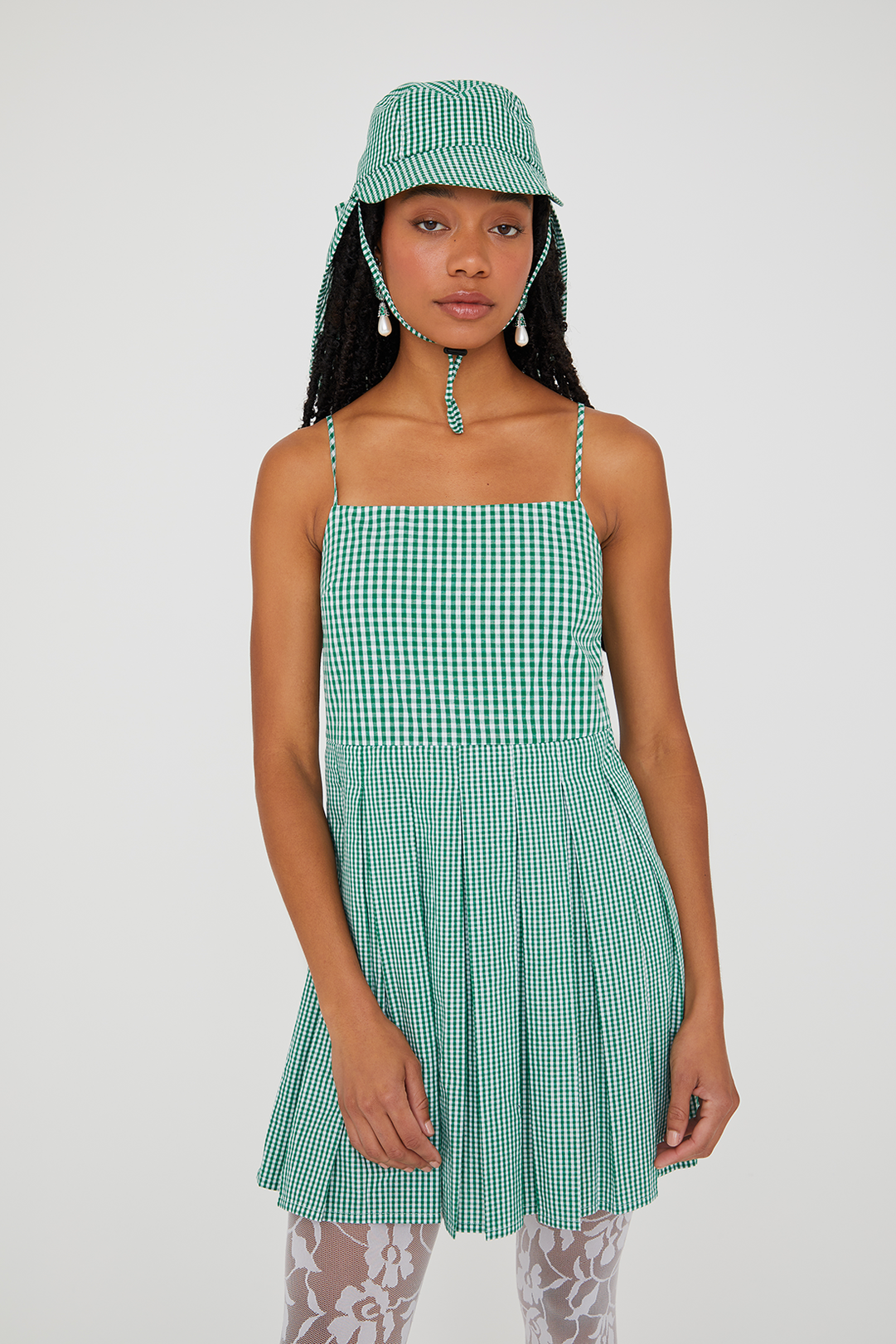 Shrimps gingham dress new arrivals