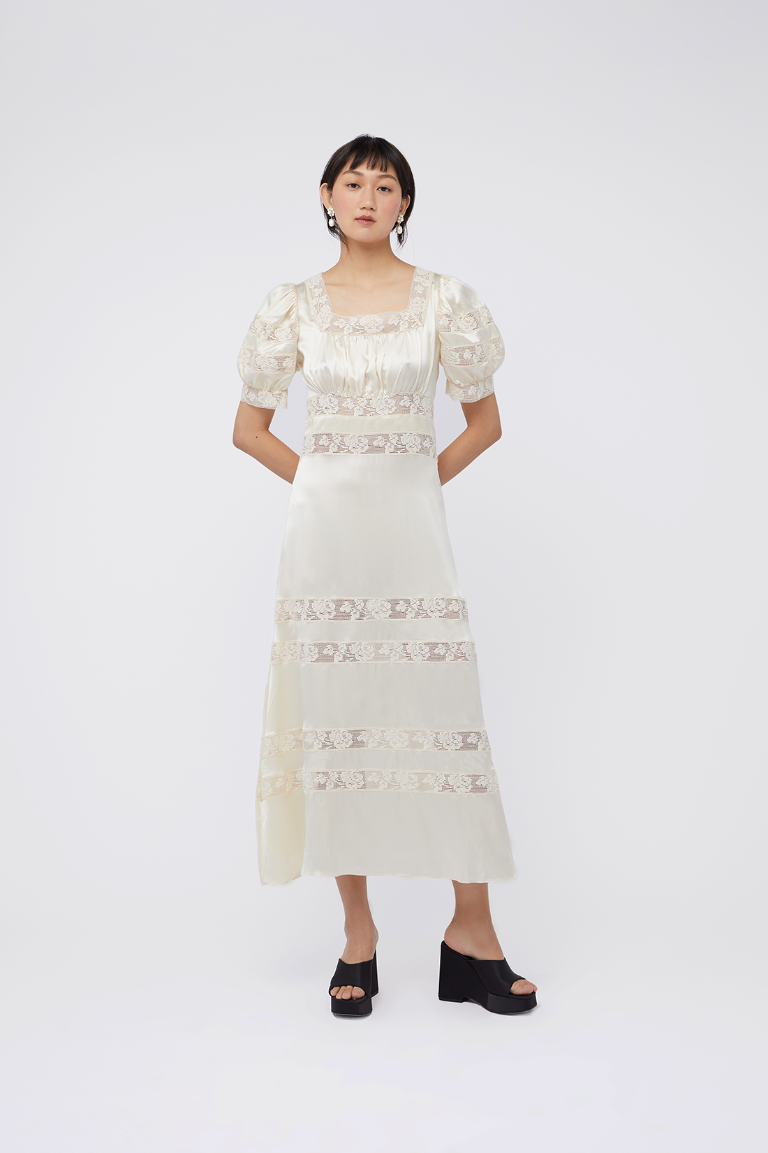 Cressida Dress - Ivory