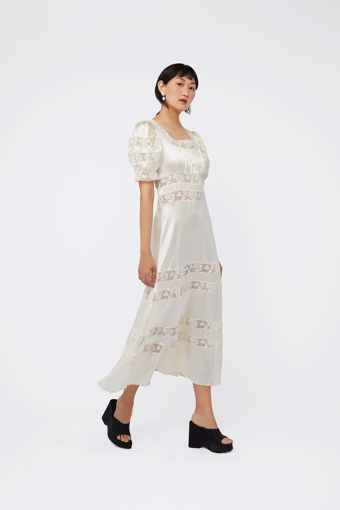 Cressida Dress - Ivory