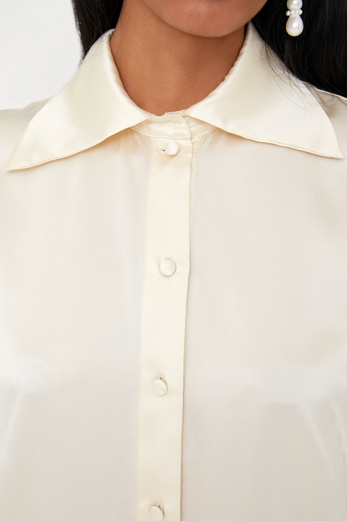 Clematis Blouse - Ivory/Off-white